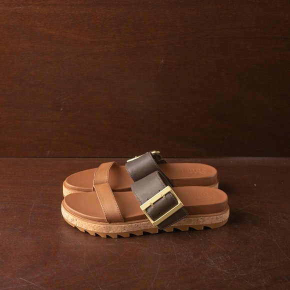 Sorel Shoes - New Without Box Sorel Roaming Slides Womens Size 7.5 Color Velvet Tan